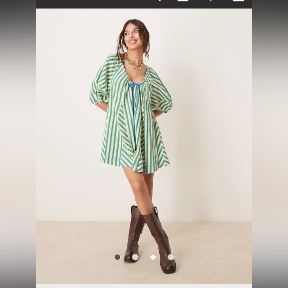 Free People Bop Around Romper - Picture 5 of 6